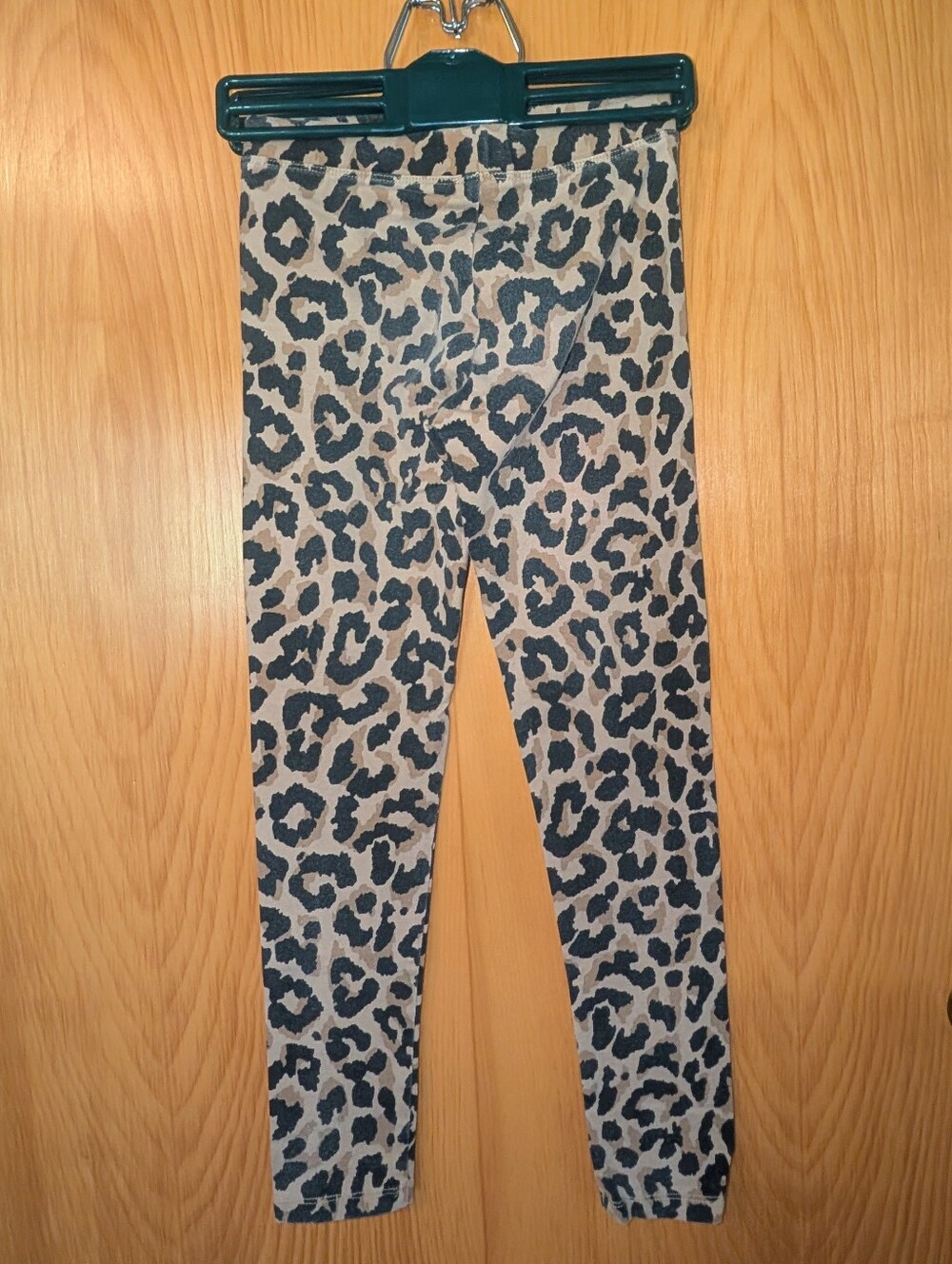 Crewcuts Black on Cream Leopard Leggings